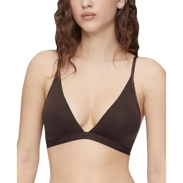 Calvin Klein Womens Form to Body Lightly Lined Triangle BraletteWoodland