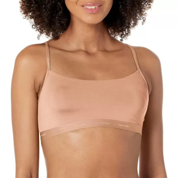 Calvin Klein Womens Form to Body Unlined BraletteCedar