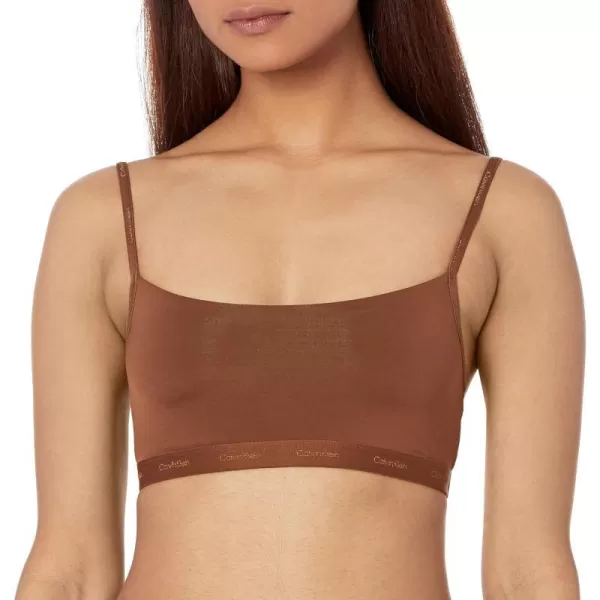 Calvin Klein Womens Form to Body Unlined BraletteSpruce