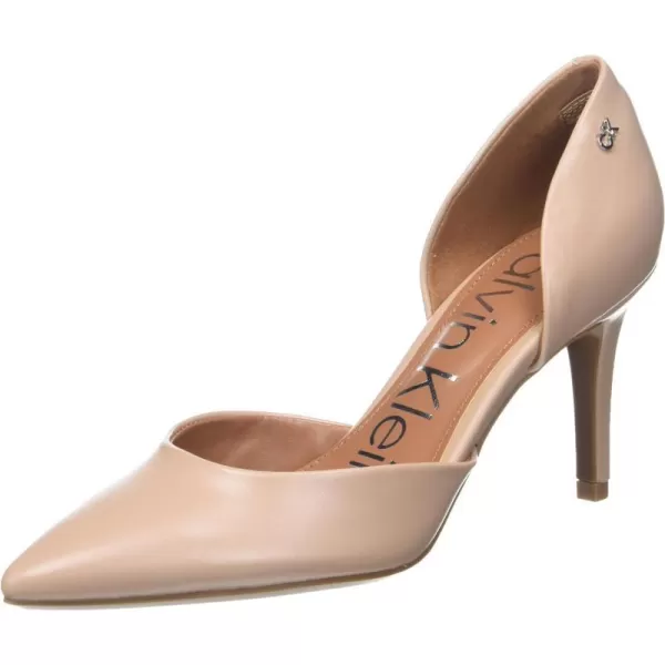 Calvin Klein Womens Gloria PumpBarely Nude 110