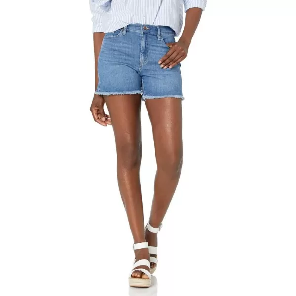 Calvin Klein Womens Hi Rise Short WSide SplitLaguna