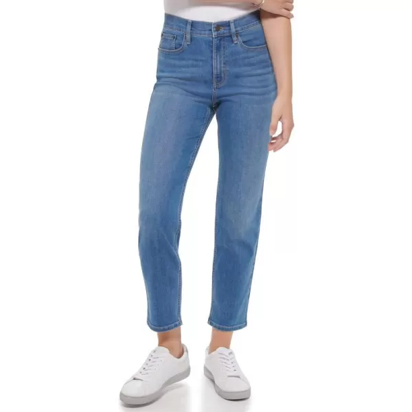 Calvin Klein Womens Hi Rise Skinny Whisper Soft DenimLaguna