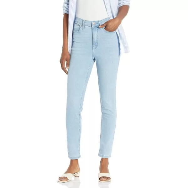 Calvin Klein Womens Hi Rise Slim Crop DenimMarina