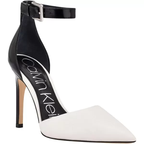 Calvin Klein Womens Hilda PumpBlackWhite 001