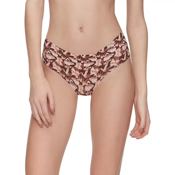 Calvin Klein Womens Invisibles Hipster PantyLeft Behind Printumber