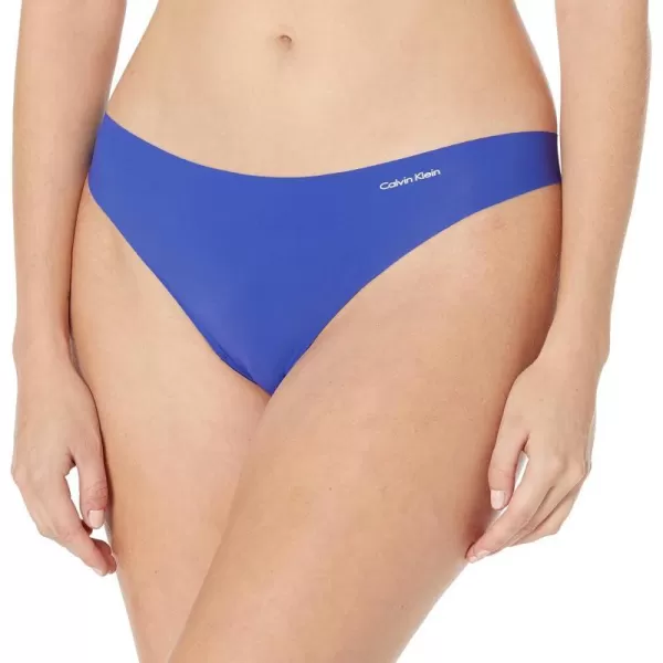 Calvin Klein Womens Invisibles Seamless Thong PantyClematis