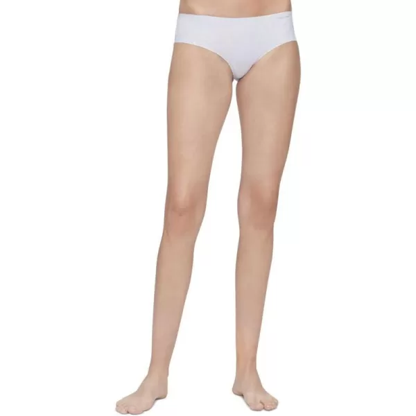 Calvin Klein Womens Invisibles Seamless Thong PantyEvocative Animalamethyst Cream