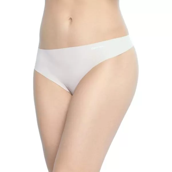 Calvin Klein Womens Invisibles Seamless Thong PantyNymphs Thigh