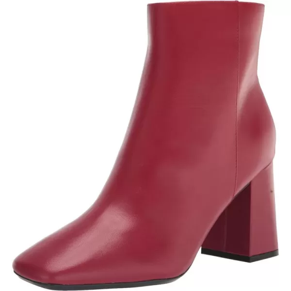 Calvin Klein Womens Izial Ankle BootBold Cherry