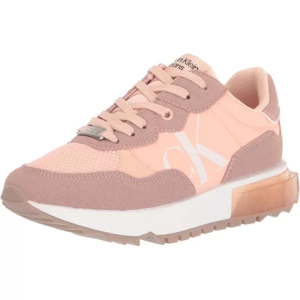 Calvin Klein Womens Magalee SneakerDark Blush Multi 660