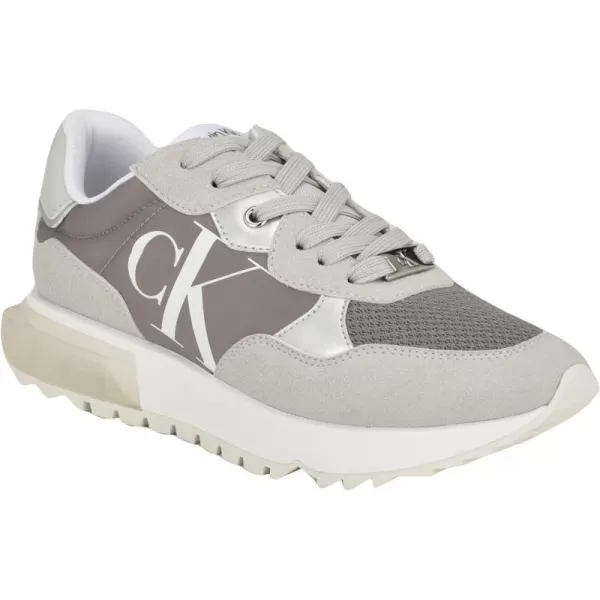 Calvin Klein Womens Magalee SneakerGrey Multi 058