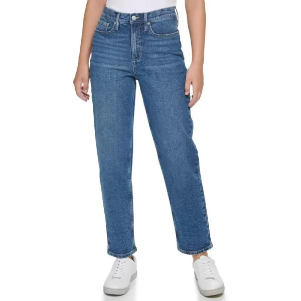 Calvin Klein Womens Mid Rise Boyfriend DenimMarrakesh