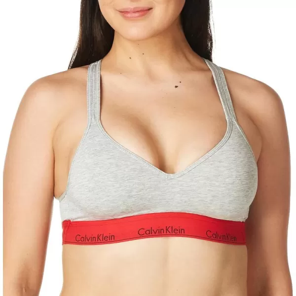 Grey Heather With Red Waistband