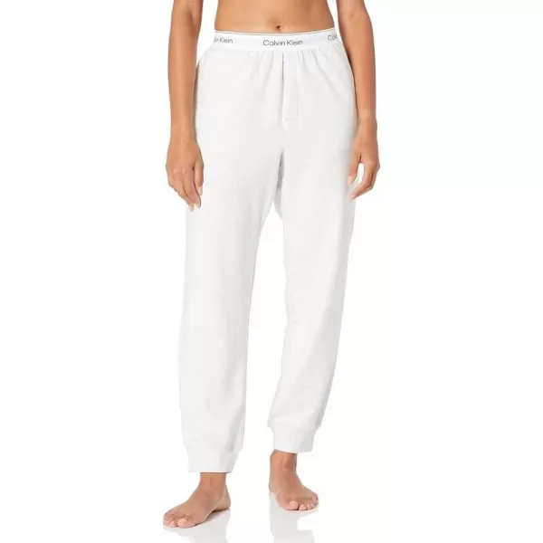 Calvin Klein Womens Modern Cotton Lounge JoggersSnow Heather