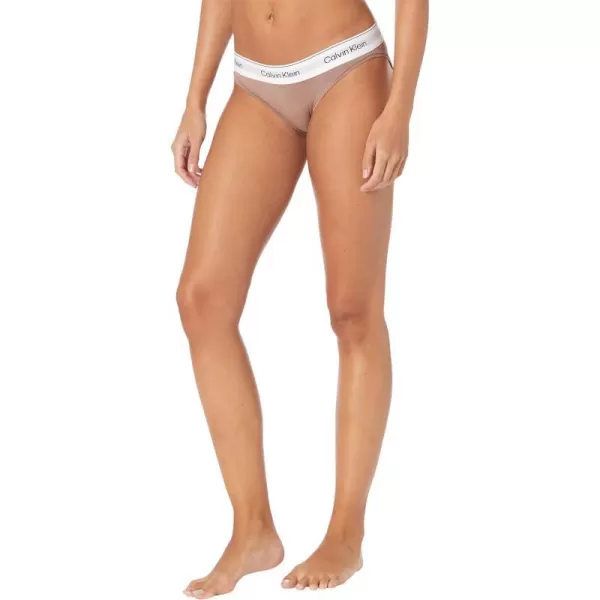 Calvin Klein Womens Modern Cotton Naturals BikiniRich Taupe