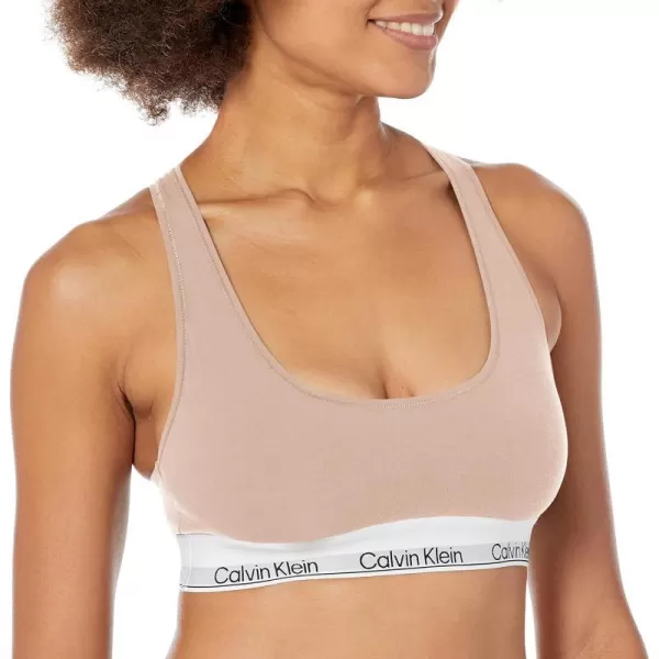 Calvin Klein Womens Modern Cotton Naturals Unlined Wireless BraletteCedar