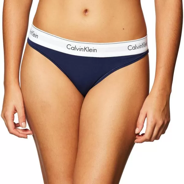 Calvin Klein Womens Modern Cotton Stretch Thong PantiesCoastal