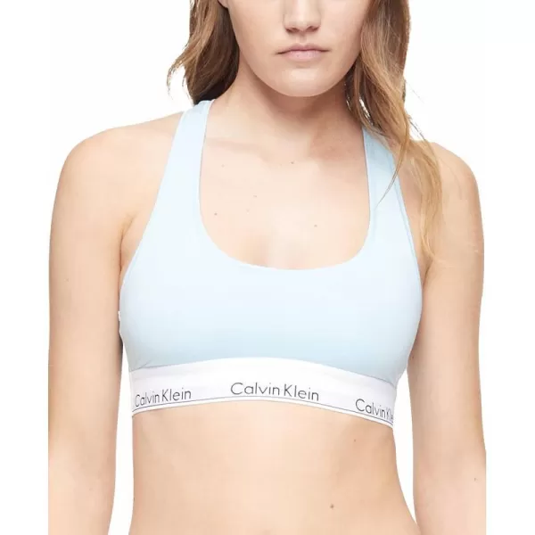 Calvin Klein Womens Modern Cotton Unlined Wireless BraletteRain Dance