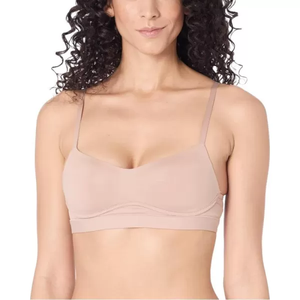 Calvin Klein Womens Perfectly Fit Flex Lightly Lined Wirefree BraletteNymphs Thigh