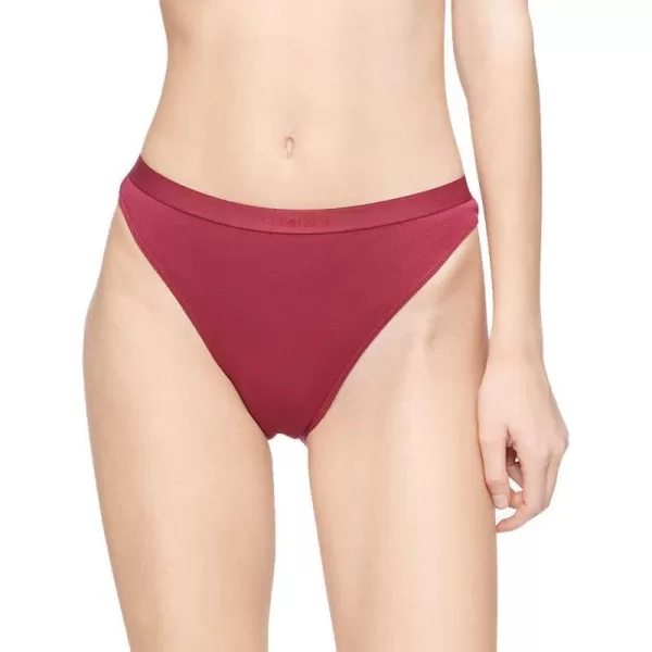 Calvin Klein Womens Pure Ribbed Cheeky Bikini PantyRebellious