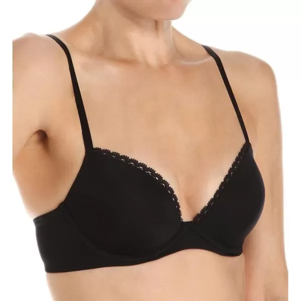 Calvin Klein Womens Seductive Comfort Customized Lift BraBlack