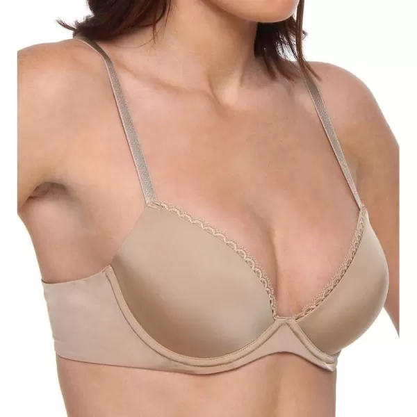 Calvin Klein Womens Seductive Comfort Customized Lift BraDune