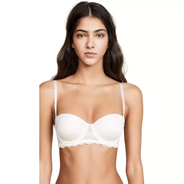 Calvin Klein Womens Seductive Comfort Lift Strapless Multiway BraIvory