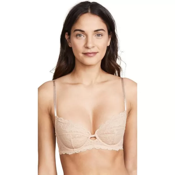 Calvin Klein Womens Seductive Comfort Unlined Lace BraBare