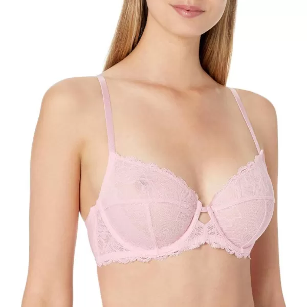 Calvin Klein Womens Seductive Comfort Unlined Lace BraBubble Gum