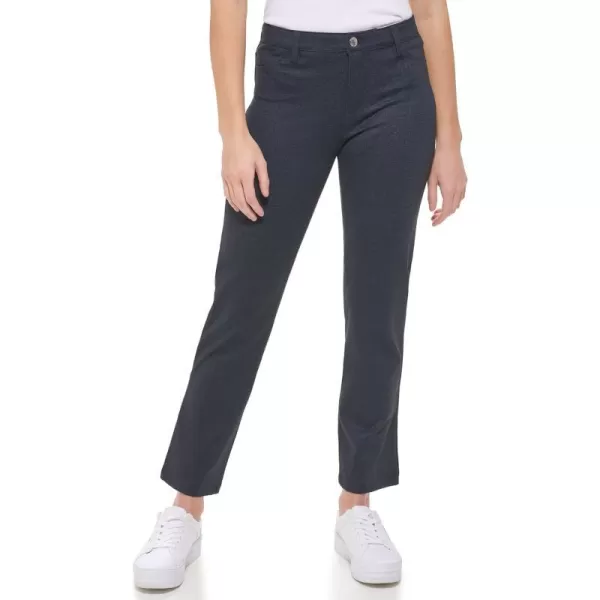 Calvin Klein Womens Sportwears Everyday Fashion Straight Leg Pant Plus SizeMed Indigo