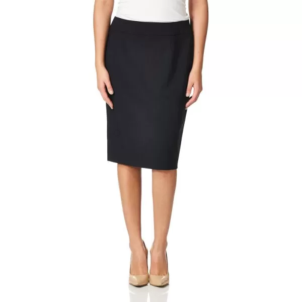 Calvin Klein Womens Straight Fit Suit Skirt Regular and Plus SizesNavy