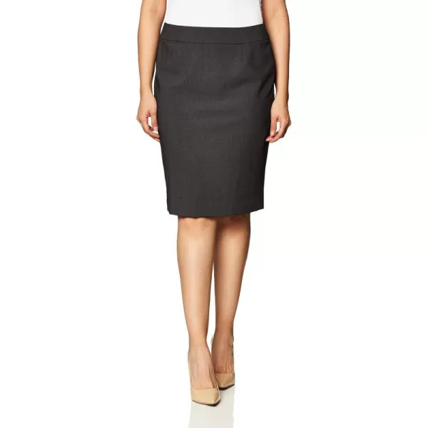 Calvin Klein Womens Straight Fit Suit Skirt Regular and Plus Sizesplussize Charcoal