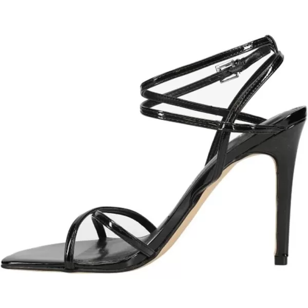 Calvin Klein Womens Tegin Heeled SandalBlack 001