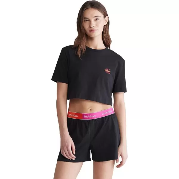 Calvin Klein Womens This is Love Sleep TeeBlack