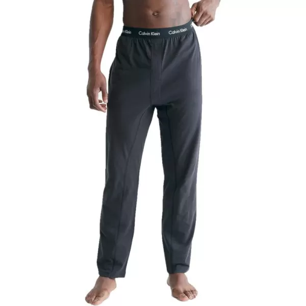 Calvin Klein mens Cotton Stretch Lounge Sleep PantBlack