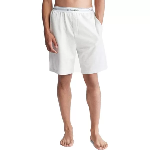 Calvin Klein mens Modern Cotton Lounge Sleep ShortsGrey Heather