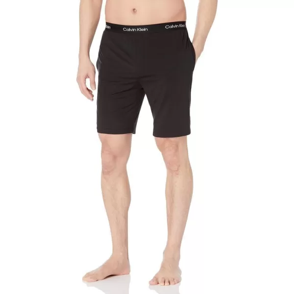 Calvin Klein mens Ultra Soft Modern Modal Lounge Sleep ShortBlack