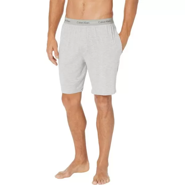 Calvin Klein mens Ultra Soft Modern Modal Lounge Sleep ShortGrey Heather