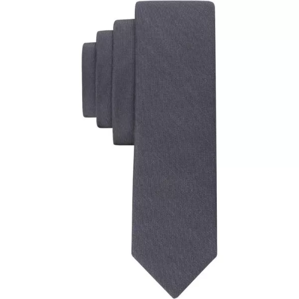 Calvin Klein mens X Liquid Luxe Solid TieCharcoal