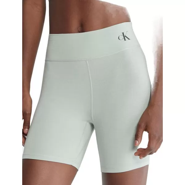 Calvin Klein womens Naturals Cotton Stretch Flex Sleep ShortFrosted Fern