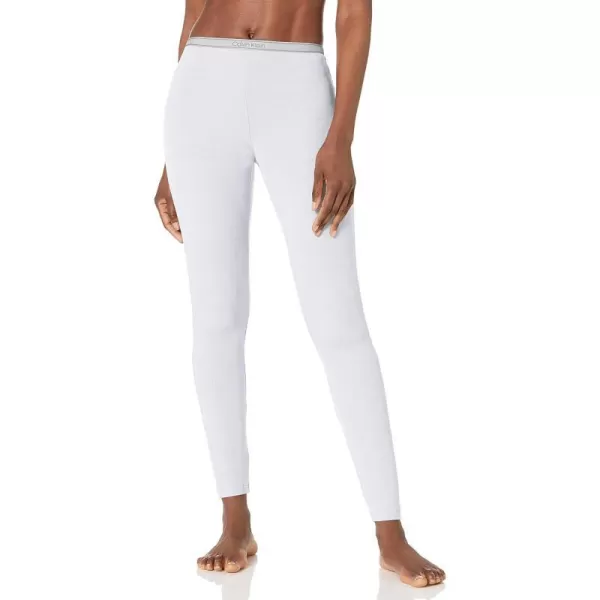 Calvin Klein womens Pure Ribbed Lounge LeggingWhite