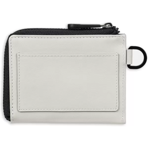 Calvin Klein Mens RFID Leather Slim Minimalist Card Case Wallet SetsGrey