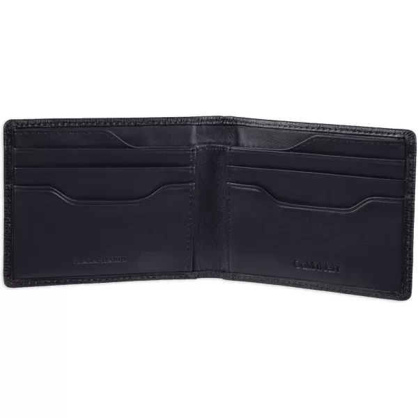 Calvin Klein Mens Wallet SetsMinimalist Card Cases Bifold WalletsNavy  Bifold