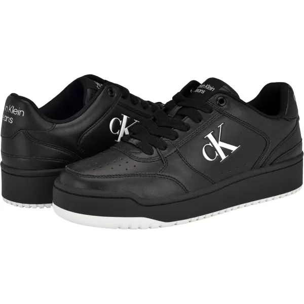 Calvin Klein Mens Acre SneakerBlackWhite Multi 002