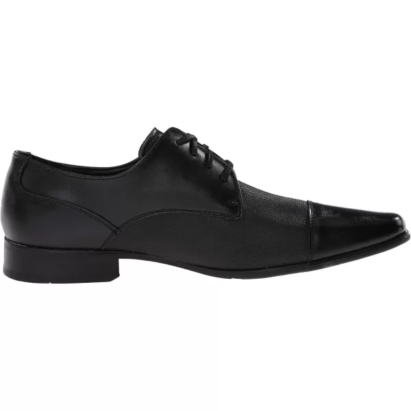 Calvin Klein Mens Bram Oxford Black Diamond LeatherBlack Diamond Leather