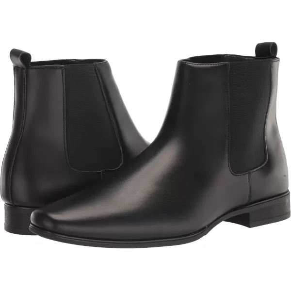 Calvin Klein Mens Brayden Chelsea BootBlack Leather