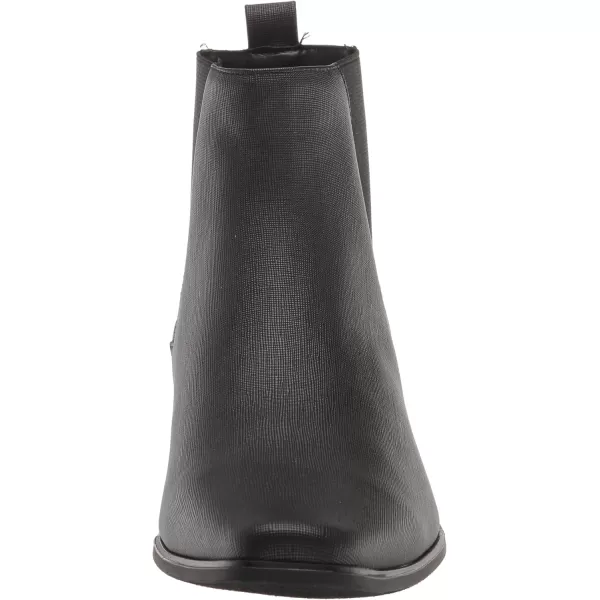 Calvin Klein Mens Brayden Chelsea BootBlack Saffiano