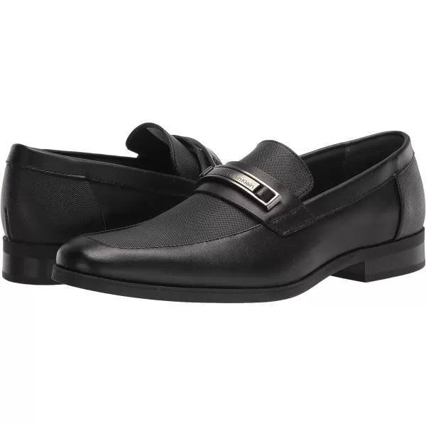 Calvin Klein Mens Jameson LoaferBlack Leather 001