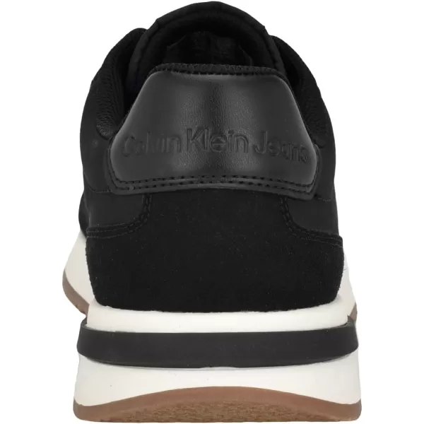 Calvin Klein Mens Pezrand SneakerBlackWhite 001