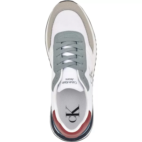 Calvin Klein Mens Picio SneakerMedium Grey Multi 031